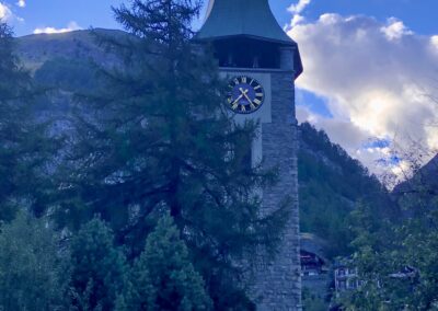 Zermatt Clock @ Night